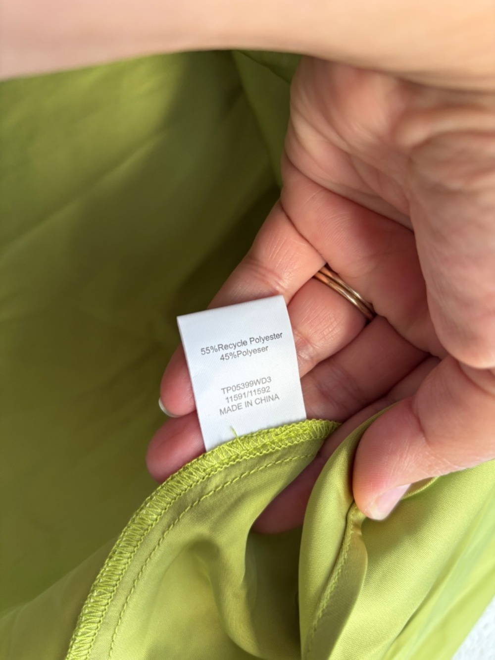 Meshki Violeta Parakeet Lime Green Satin One-Shoulder Top & Maxi Skirt 2 pc set - Picture 4 of 11